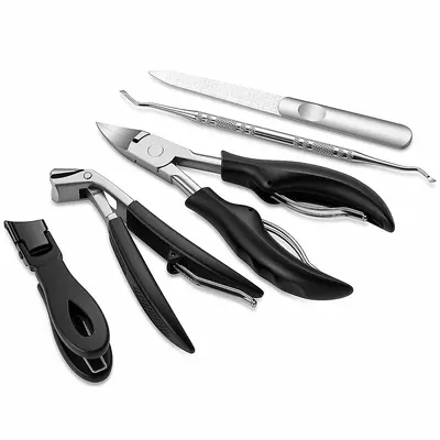 Nagelpflege-Set 5-teilig mit Reißverschluss-Tasche - 3