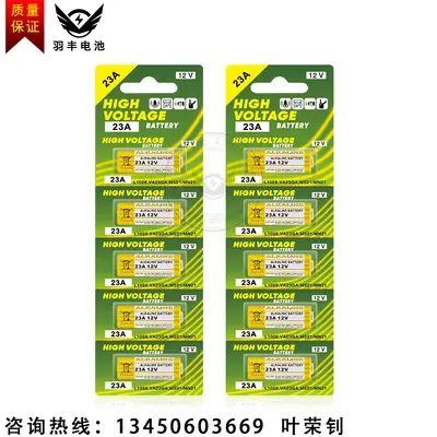 23A 12V Alkaline Battery for Remote Controls and Doorbells