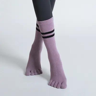 Women's Non-Slip Five-Toe Yoga Socks - 8