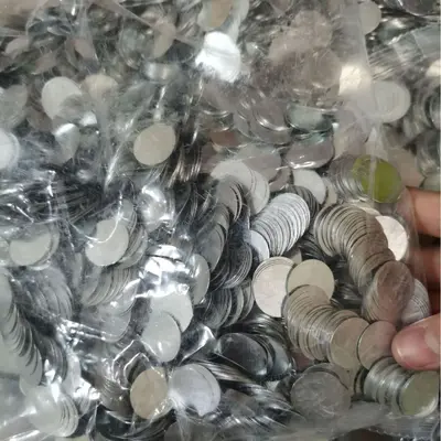 Magnetische Eisenblech-Rundgeschenkverpackungsbox 18*0.3mm auf Lager, Magnetblech, Hardware-Stanzteile, Eisenblech, kundenspezifische Bearbeitung