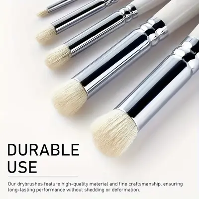 DIY wool brush set, 6-piece, ceramic painting, oil and gouache - 4