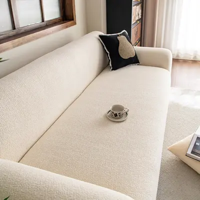 Cat-Scratch Resistant Thick Full-Wrap Universal Sofa Cover, All-Season Protector - 9