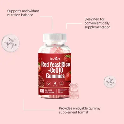 DOCTEAT Body Energy Support Gummies, Gentle Formula Daily Nutritional Supplement - 4
