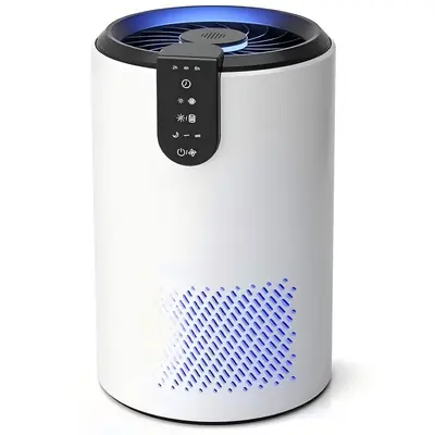 Indoor Air Purifier with Formaldehyde and Odor Removal, Pet Hair Adsorption, Negative Ion - 8