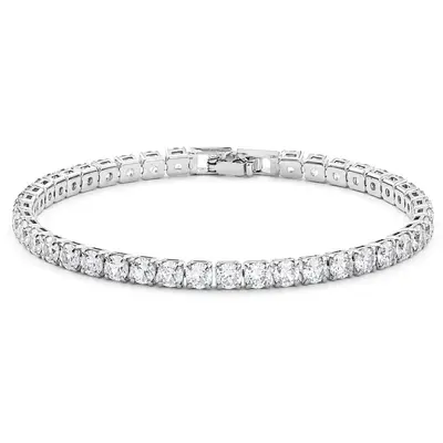 Hip Hop Tennis Zircon Chain Bracelet for Men and Women