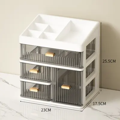 Cosmetics storage box drawer organizer desktop - 7