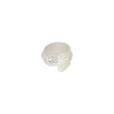 Multi-layer ring, wide band, shimmering diamond, versatile - 6