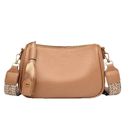 Kobe Kanguru Women's Underarm Shoulder Bag, Wide Strap, Retro - 5