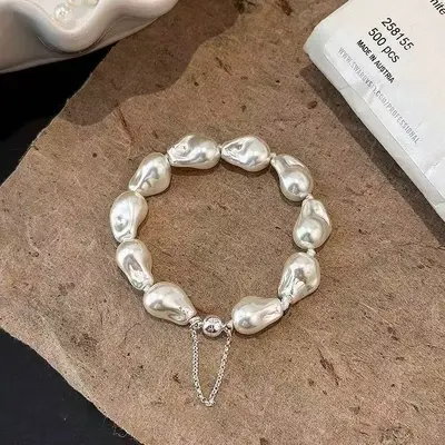 Barock-Perlen Magnetarmband - 1