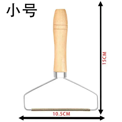 Wooden Handle Lint Remover Brush for Clothes - 7