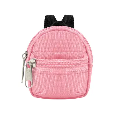 Mini Zipper Coin Purse and Backpack Keychain - 9