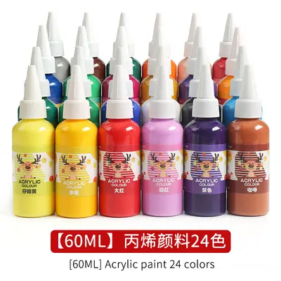 Acrylfarbe 24 Farben, Kinder-Malfarbenset - 10