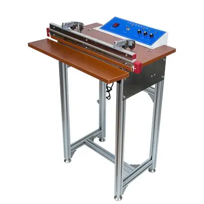 Foot Pedal Vertical Heat Sealing Machine for Plastic and Foil Bags