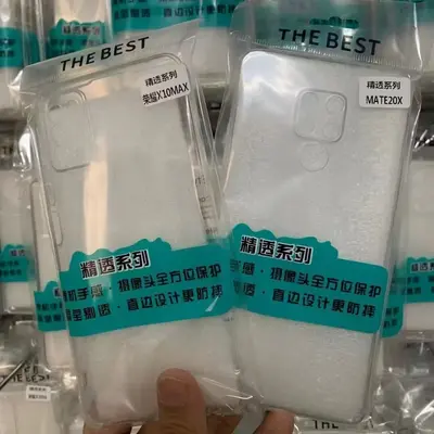 OPPO A6GT/A6X/A6S Pro transparent case full coverage shockproof