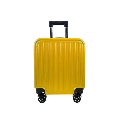 Women's suitcase small 18 inch ins popular lightweight combination lock wheeled bag 20 student boarding travel leather suitcase men - 10