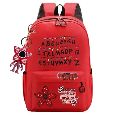 Stranger Things Themed Backpack, Unisex School Bag - 3
