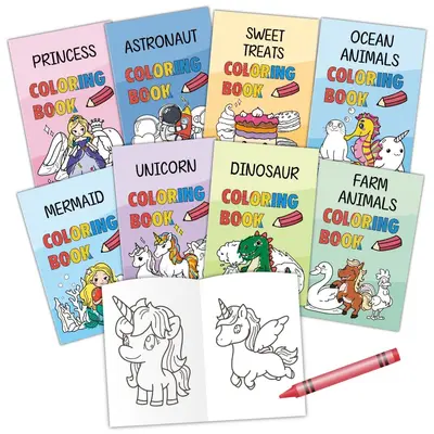 Çocuk Karikatür Boyama Kitabı, Okul Öncesi Eğitim ve Parti Temalı - 5