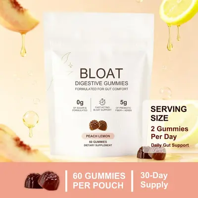 DIGESTIVE GUMMIES Digestive Aid Gummies, 60 Pieces