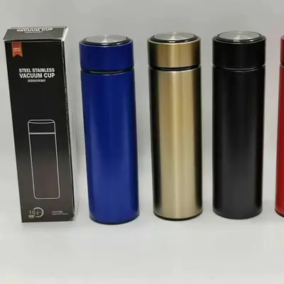 İş Tipi Vakumlu Paslanmaz Çelik Termos, Lazer Gravürlü, Çok Renkli - 4