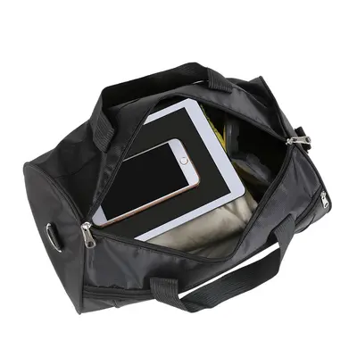 Cross-border sports bag for men, gym yoga swimming bag with dry and wet separation, large capacity, lightweight, portable travel bag for business travel
