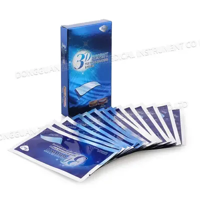 3DWHITE Teeth Whitening Strips 14 Pairs 28 Pieces, Removes Yellowing and Stains - 5