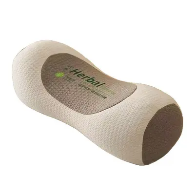 Buckwheat hull pillow, neck and waist support