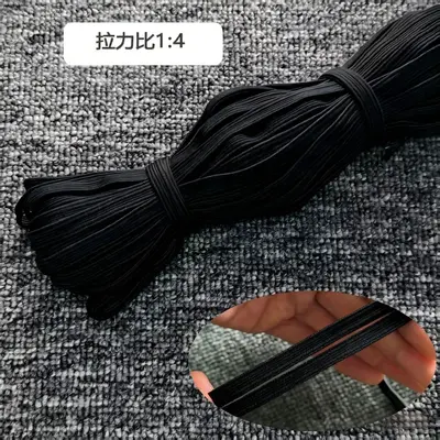 4 Kat Esneklikli Elastik Bant, Saç Bağı ve Yüksek Gerilimli Lastik İp - 8