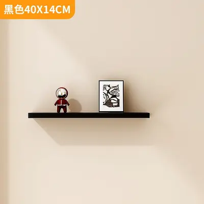 Wall-Mounted Single Board Multi-Layer Wall Shelf for Living Room - 10