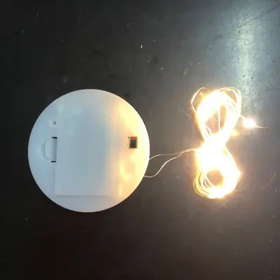 LED küçük kutu ışık dizisi, yuvarlak taban, 2032 dijital