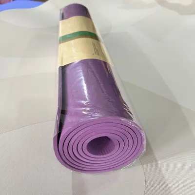 TPE Yoga Matı 0,6 cm x 61 x 183 cm, Taşınabilir, Dans ve Fitness İçin - 7