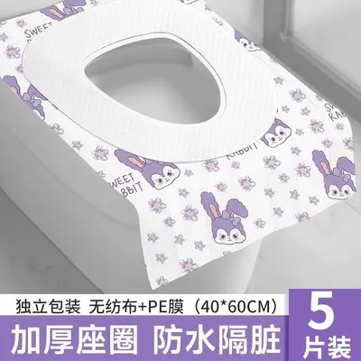 Extra große Einweg-Toilettensitzbezüge, dick, vollflächig - 9