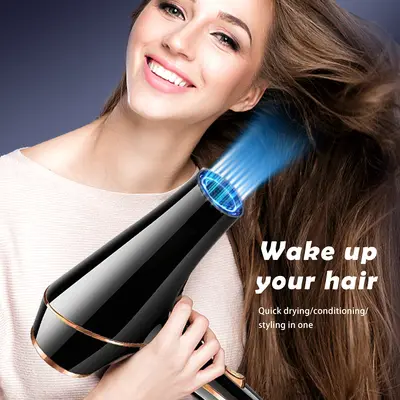 Sabit sıcaklıklı yüksek güçlü saç kurutma makinesi, salon ve ev tipi