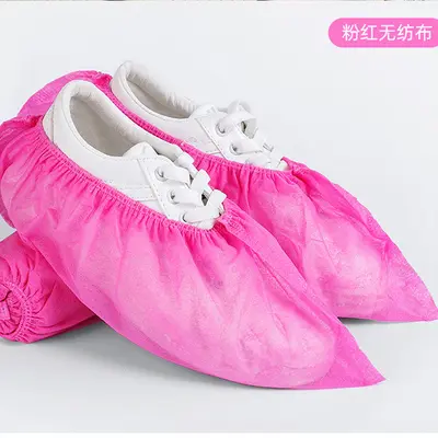 Disposable Thickened Shoe Covers, Non-Slip and Dust-Proof Non-Woven Foot Protectors