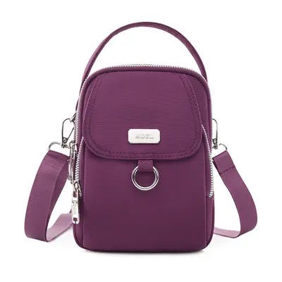 Korean style small bag, mobile phone bag, women's crossbody bag, stylish and versatile single shoulder everyday small shoulder bag, lightweight canvas bag, mother bag - 10