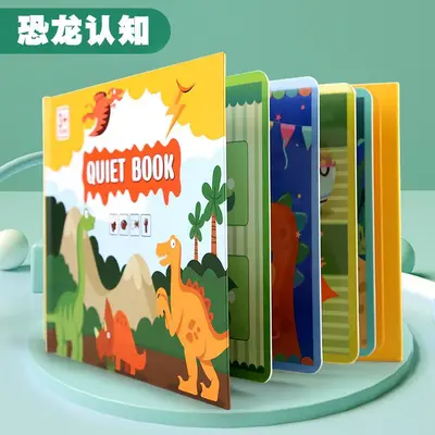 Busybook Kinder-Stickerbuch, Lernspielzeug, wiederverwendbare Sticker - 11