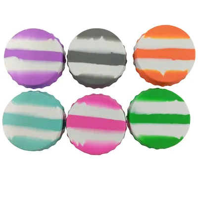 Reusable Silicone Cola Lid for Soda Bottles and Cans, Leak-Proof