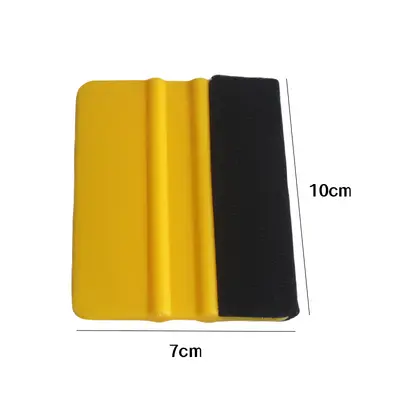 Car Film Application Tool, Felt-Edged Plastic Squeegee - 8