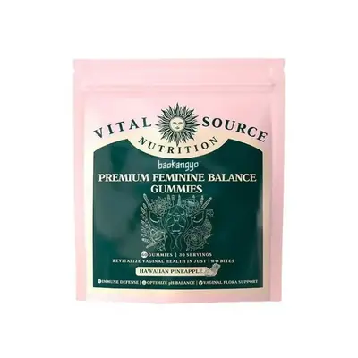 Kadınlar için denge gummy vitamini, klorofil ve lutein, magnezyum - 7