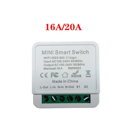 Cozylife WiFi Smart Switch Timer 2.4G Remote Control 16A Switch Mini Intelligent Switch - 7