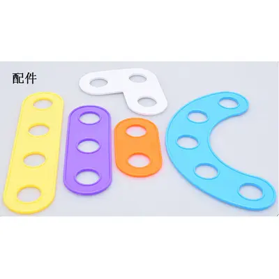 Screw matching assembly building blocks for preschool children, baby educational toys with large pieces for ages 1-2