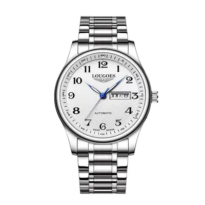 Quarz Herrenarmbanduhr wasserdicht leuchtend Retro-Design - 8