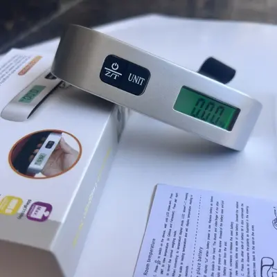 Sınır Ötesi Elektronik Tartı Taşınabilir El Tipi Tartı Toptan Ev Elektronik Tartısı Kilogram Tartı Ölçekli Tartı Yay Bagaj Tartısı Kargo - 3