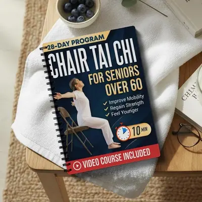 Tai Chi Notebook for Seniors, Seated Exercise Notebook - 10