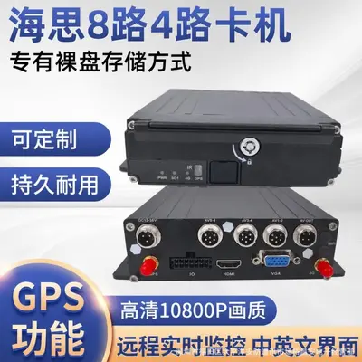HiSilicon 4CH/8CH WIFI Araç DVR - 4G GPS, 1080P Kayıt - 2