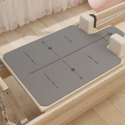 PU Rubber Pilates Non-Slip Mat, Sweat-Absorbent, Thickened - 7