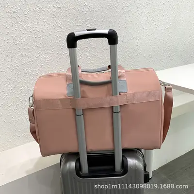 时尚旅行包女包手提包女士单肩包斜挎包短途旅游运动健身包潮批发 - 3