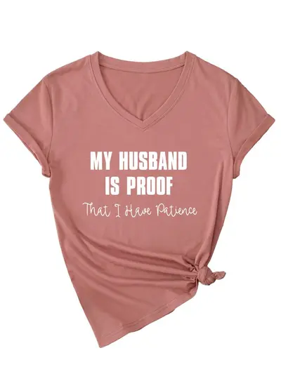 Women's Everyday Elegant Short-Sleeve Versatile T-Shirt - 11