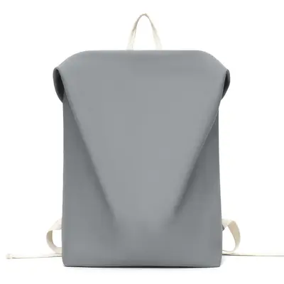 Large-Capacity Women's Backpack, Attachable to Trolley Case, Korean Style - 7