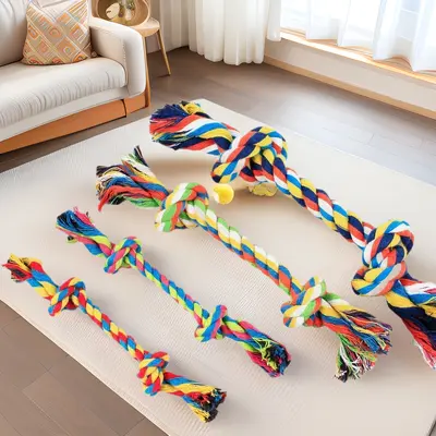 Teething Cotton Rope Dog Toy