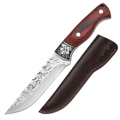 Yangjiang Metzgermesser-Set, handgeschmiedet, Hammerschlag - 9